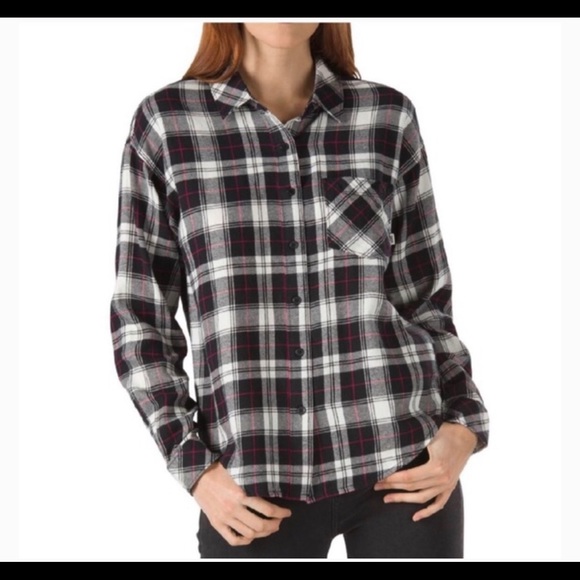 vans womens flannel